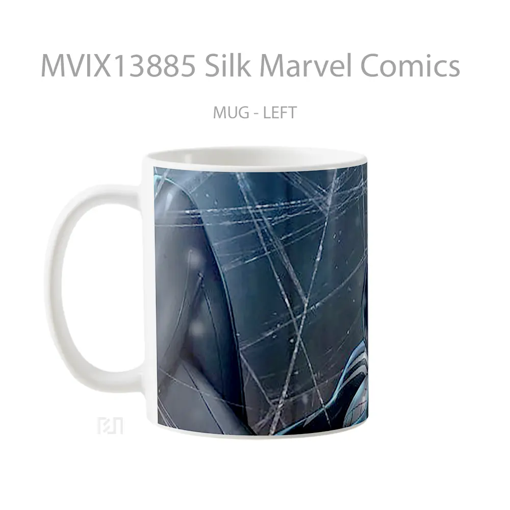 Mug Silk Marvel Comics Gelas Superhero - All-side / Desain