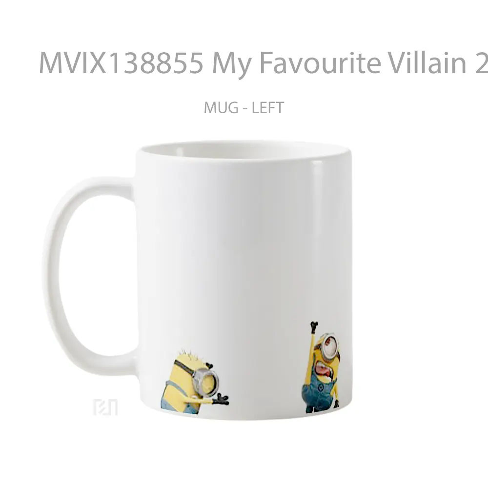 Mug My Favourite Villain 2 Gelas Keramik Unik - All-side / Desain