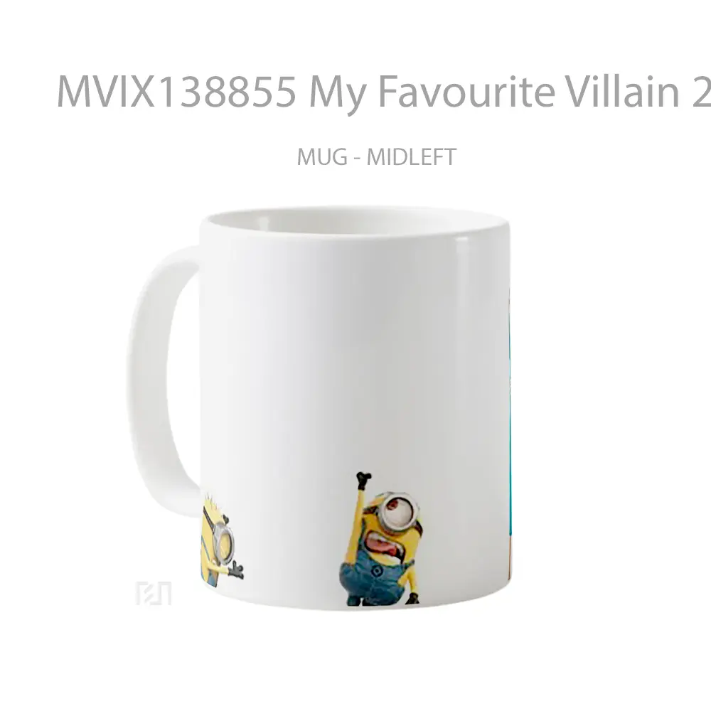 Mug My Favourite Villain 2 Gelas Keramik Unik - All-side / Desain