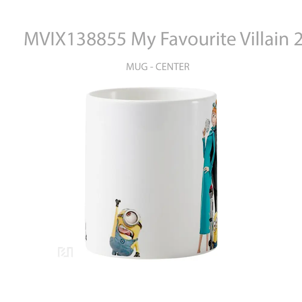 Mug My Favourite Villain 2 Gelas Keramik Unik