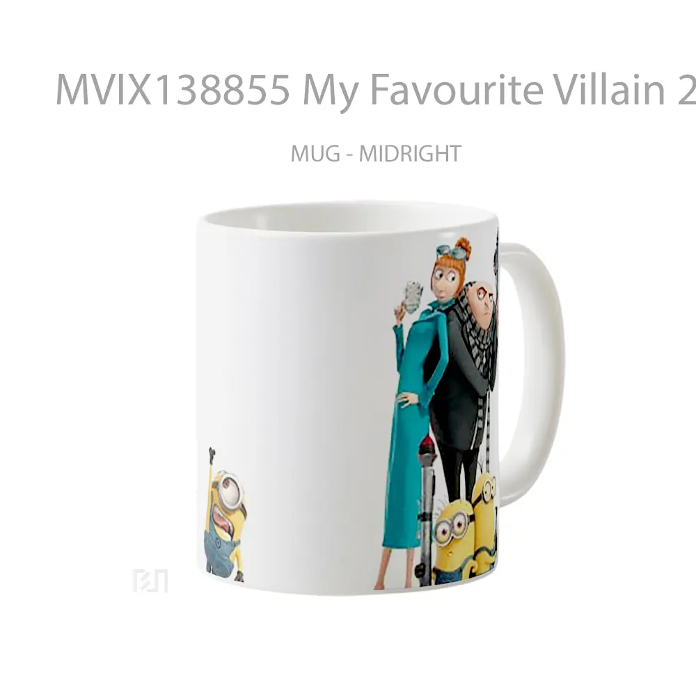 Mug My Favourite Villain 2 Gelas Keramik Unik - All-side / Desain