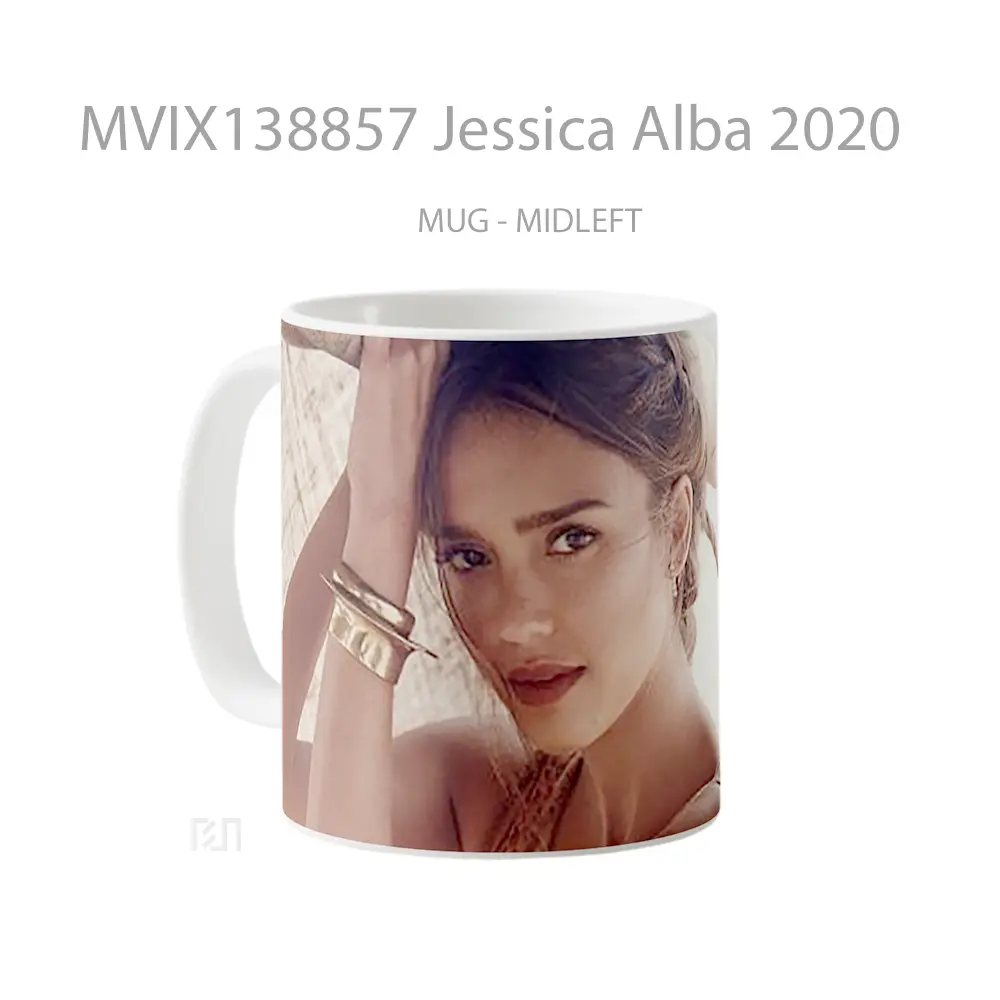 Mug Jessica Alba 2020 Gelas Keramik Unik - All-side / Desain