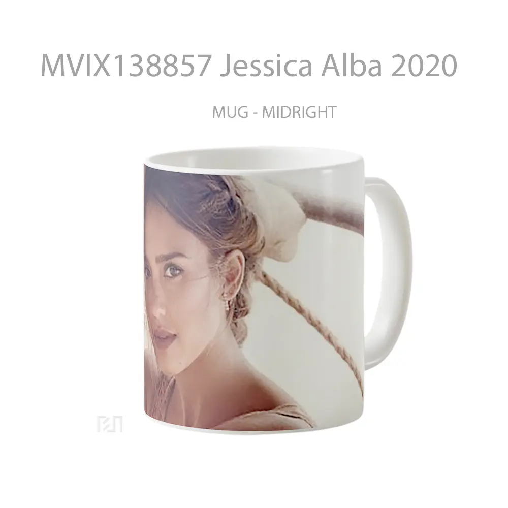 Mug Jessica Alba 2020 Gelas Keramik Unik - All-side / Desain