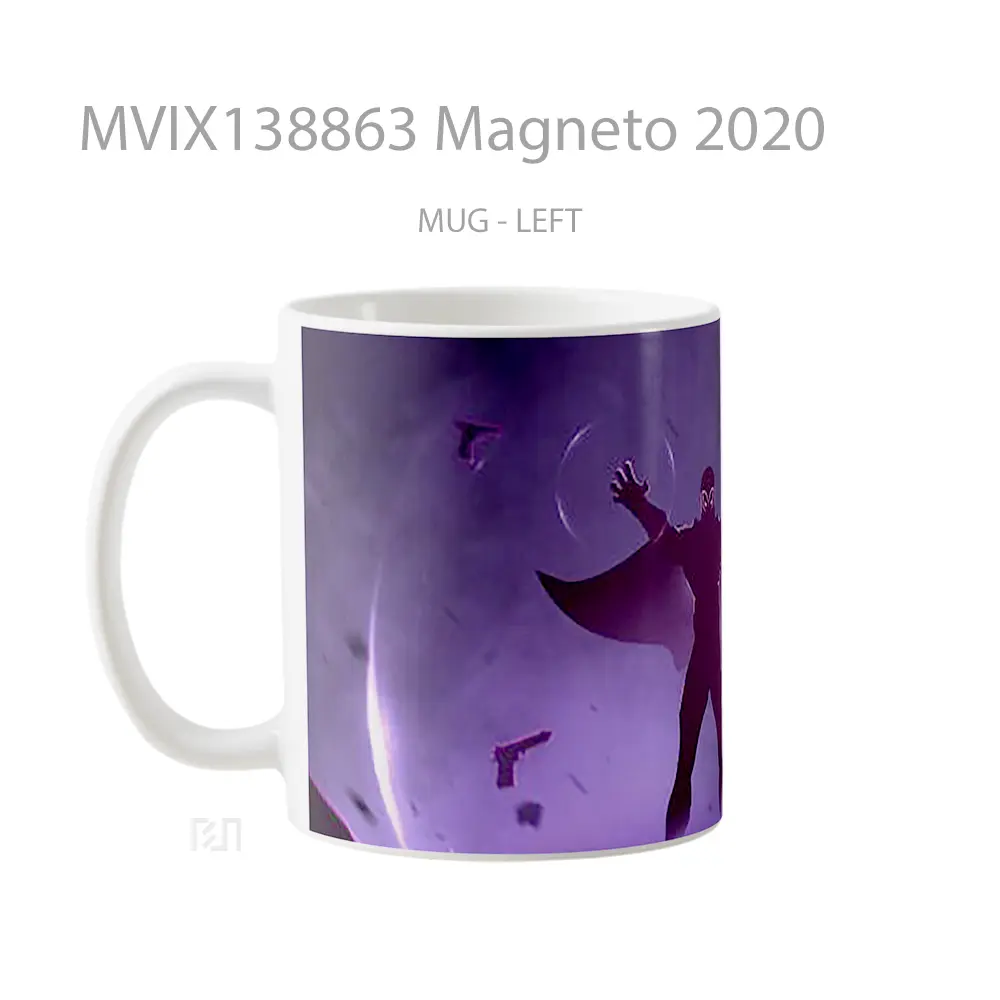 Mug Magneto 2020 Gelas Superhero - All-side / Desain