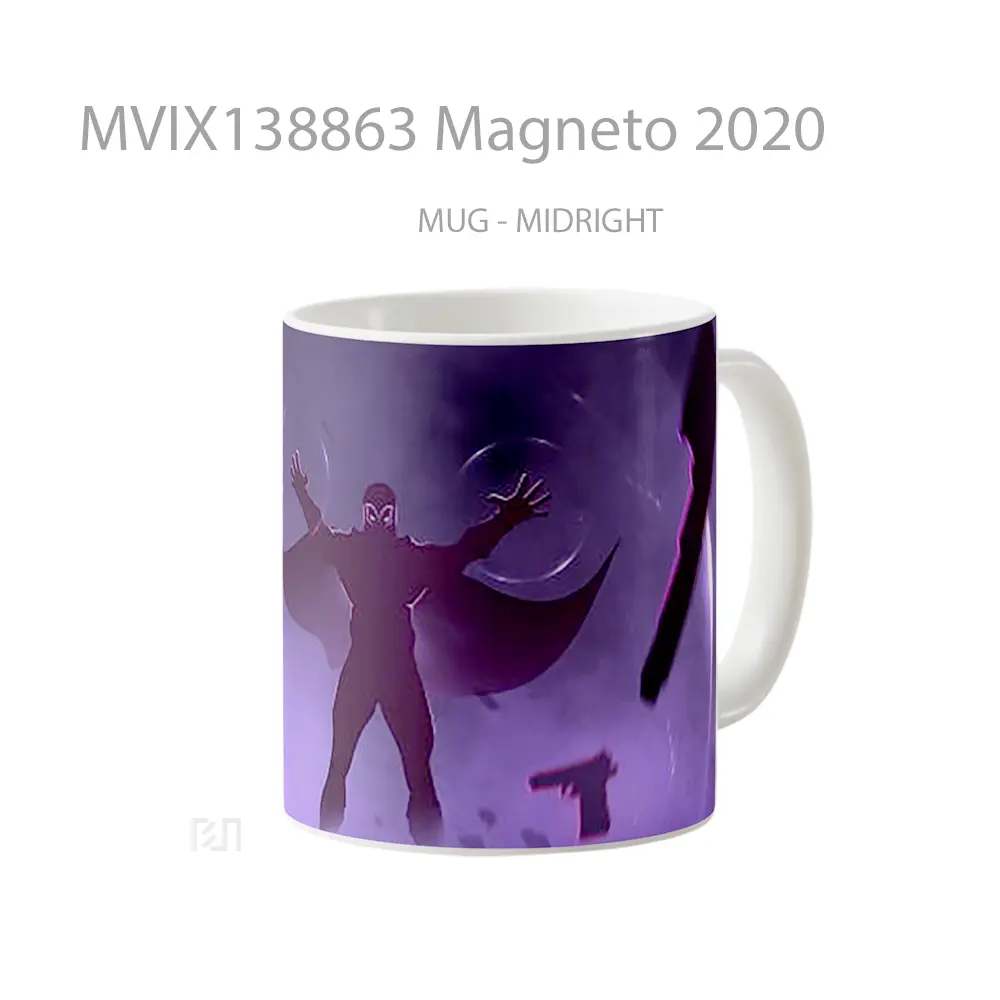 Mug Magneto 2020 Gelas Superhero - All-side / Desain