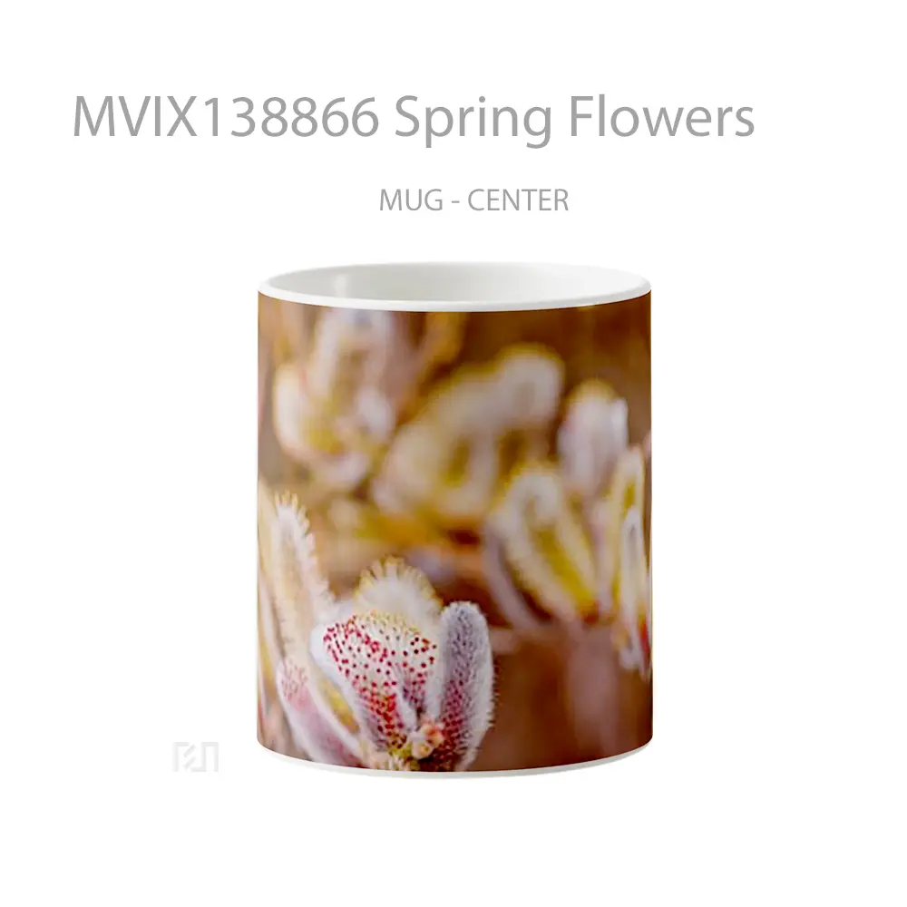 Mug Spring Flowers Gelas Pemandangan Alam