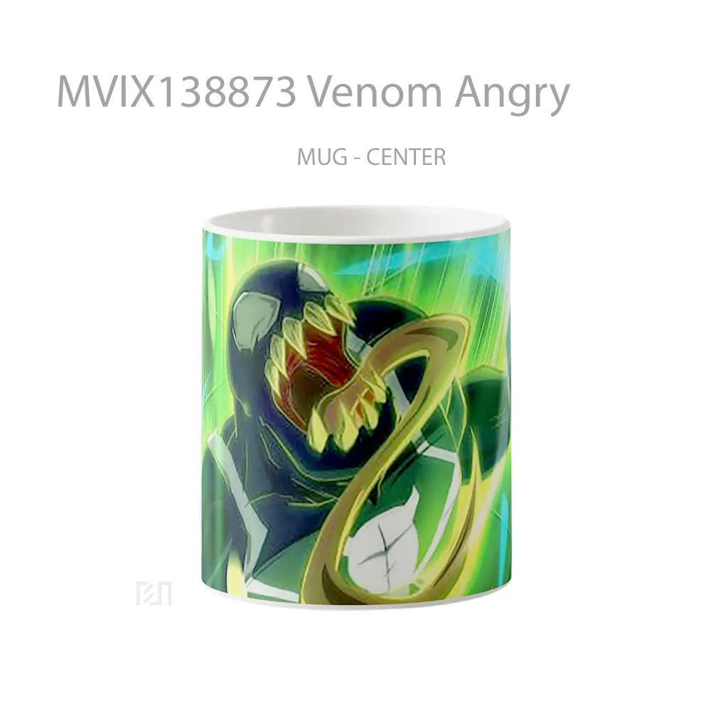 Mug Venom Angry Gelas Superhero
