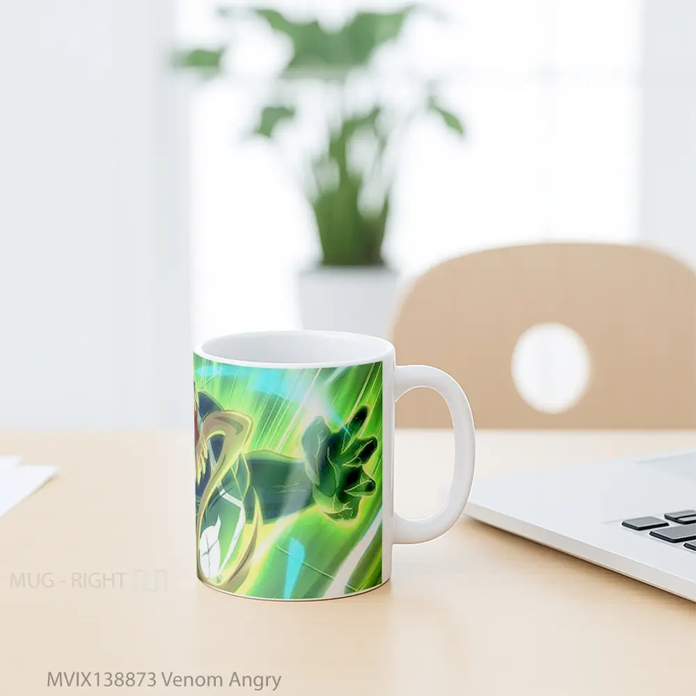 Mug Venom Angry Gelas Superhero - All-side / Desain