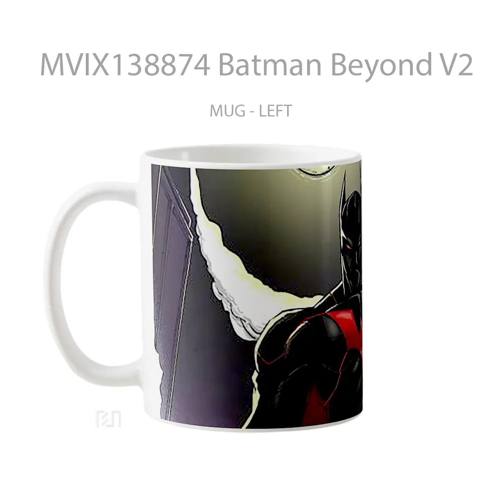 Mug Batman Beyond V2 Gelas Superhero - All-side / Desain