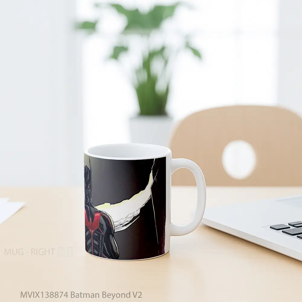 Mug Batman Beyond V2 Gelas Superhero - All-side / Desain