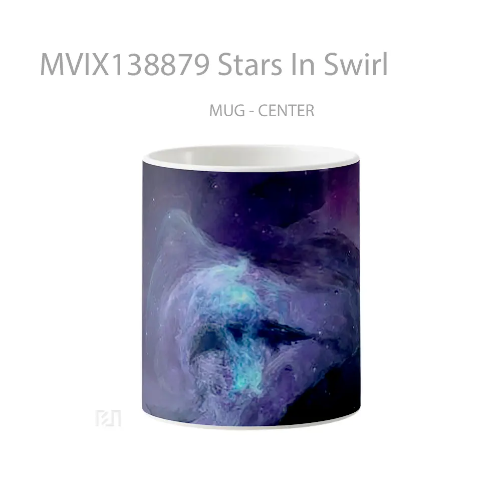 Mug Stars In Swirl Gelas Astronomi