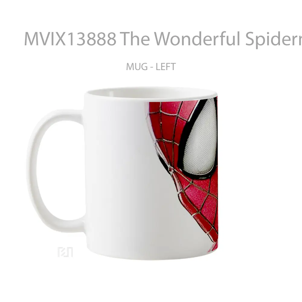 Mug The Wonderful Spiderman 2 Gelas Superhero - All-side / Desain