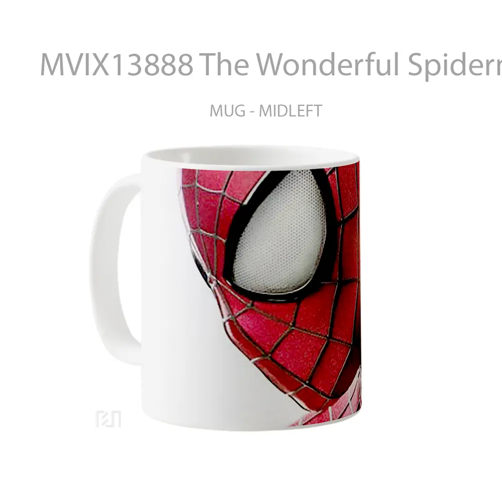 Mug The Wonderful Spiderman 2 Gelas Superhero - All-side / Desain