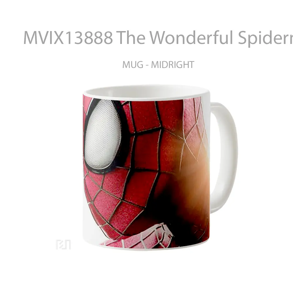 Mug The Wonderful Spiderman 2 Gelas Superhero - All-side / Desain