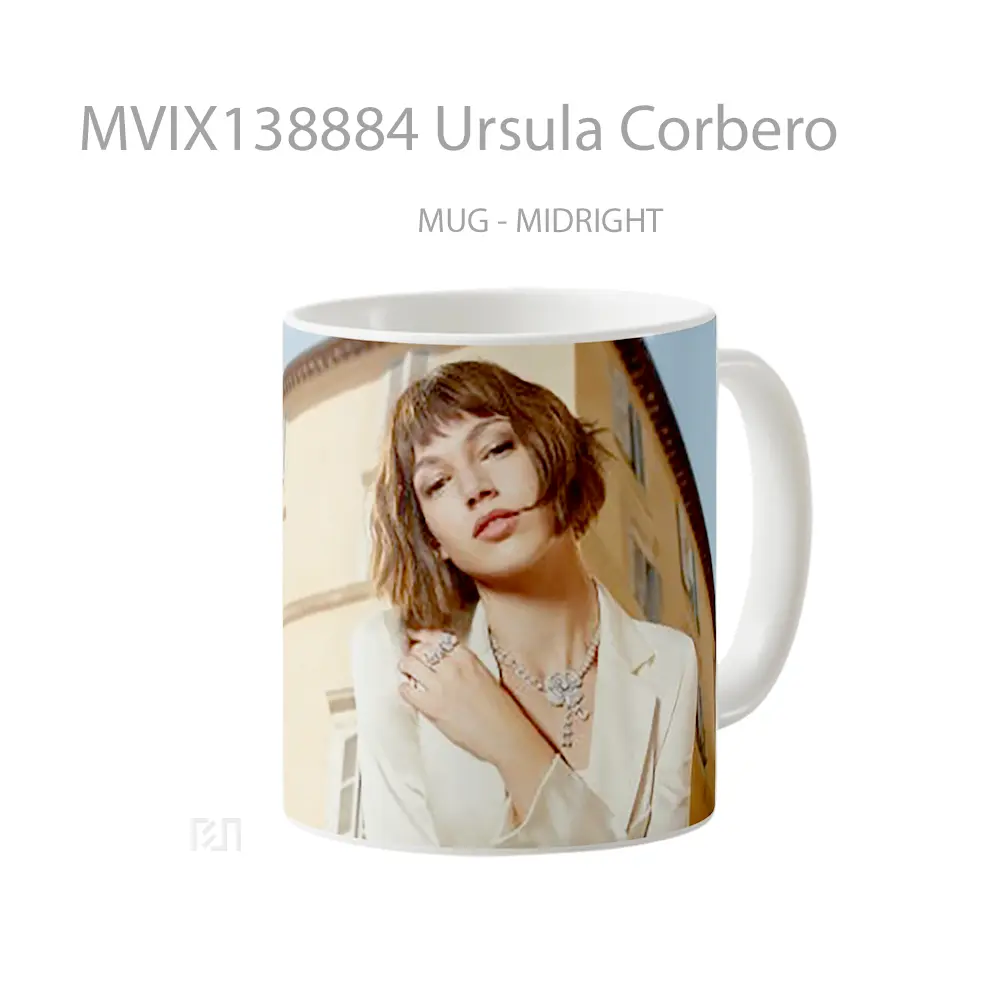 Mug Ursula Corbero Gelas Keramik Unik - All-side / Desain