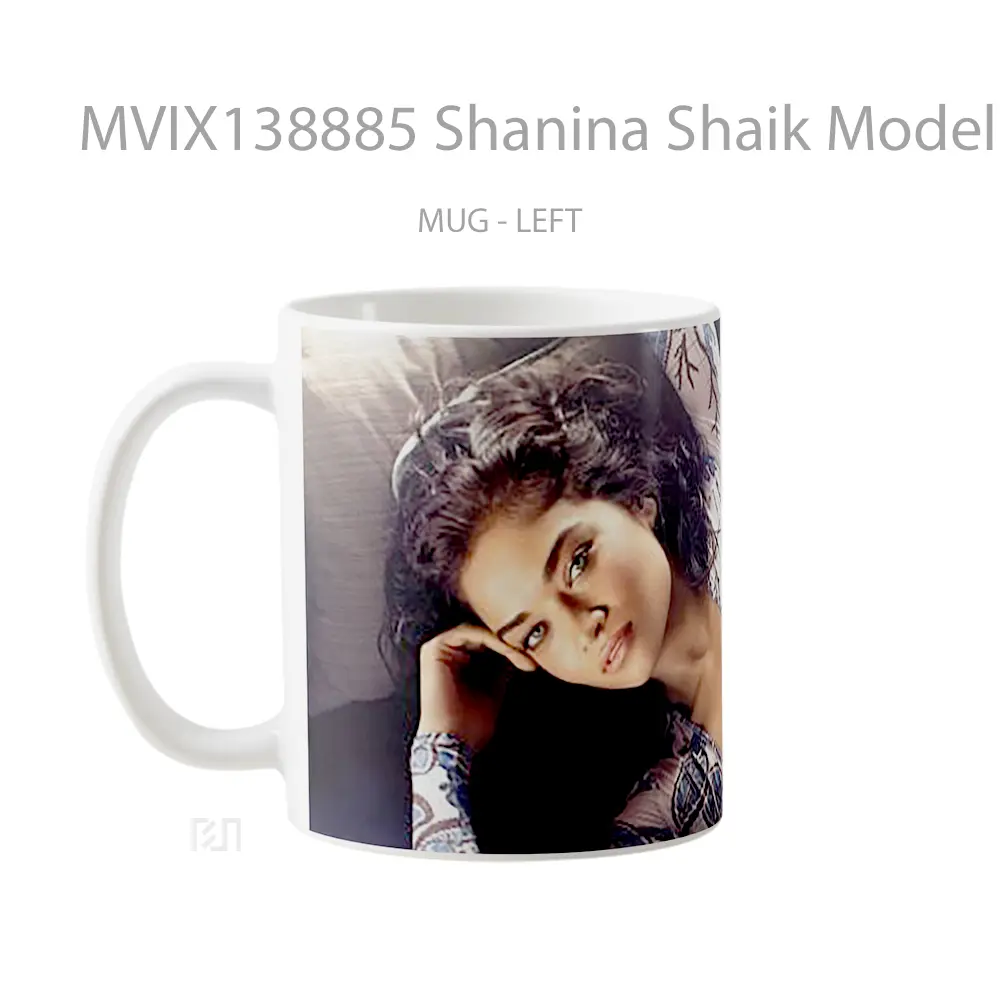 Mug Shanina Shaik Model Gelas Keramik Unik - All-side / Desain