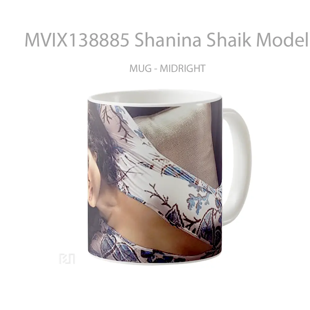Mug Shanina Shaik Model Gelas Keramik Unik - All-side / Desain