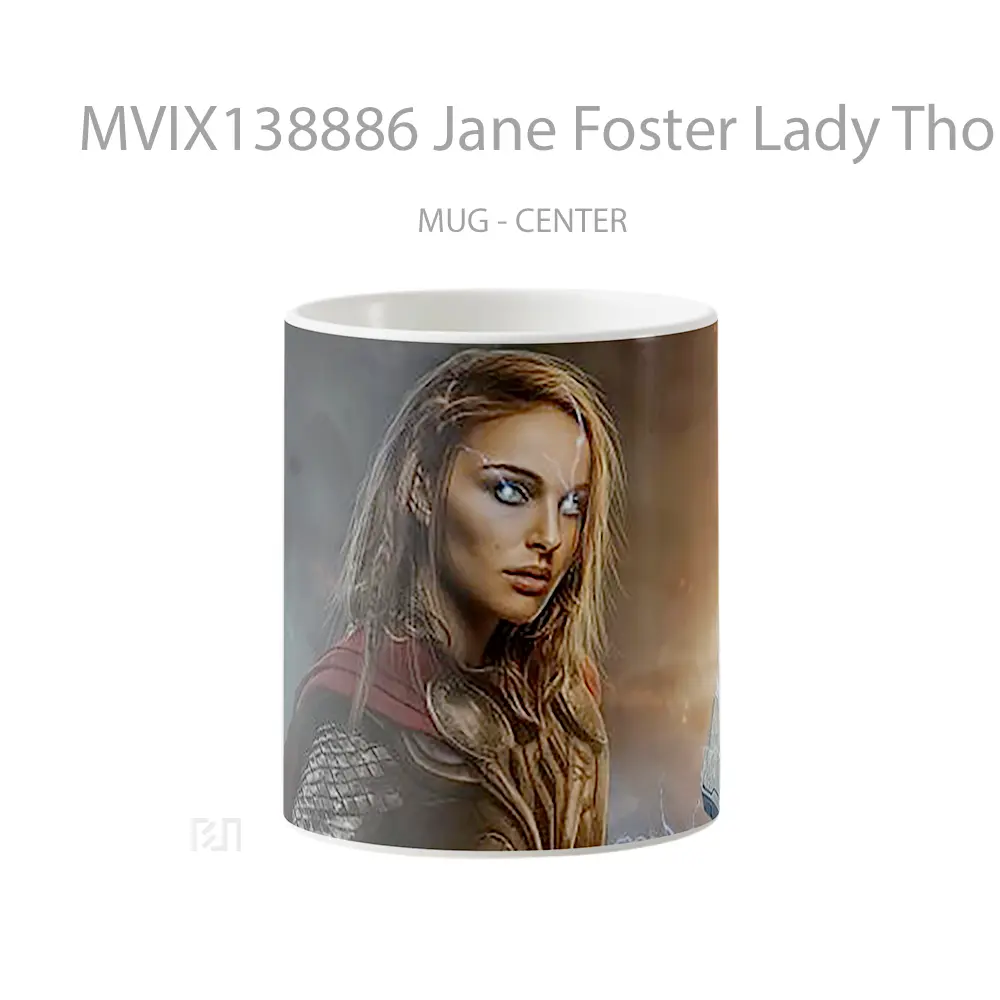 Mug Jane Foster Lady Thor Gelas Superhero