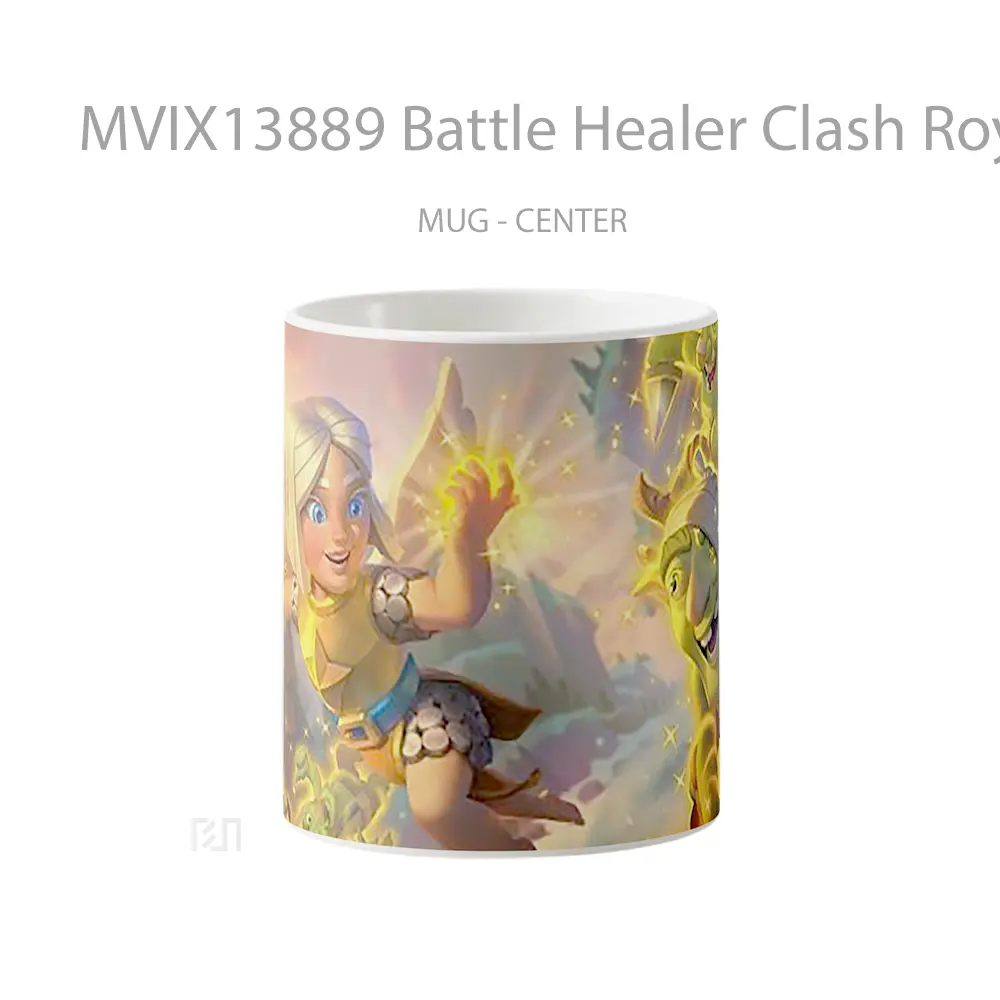 Mug Battle Healer Clash Royale Gelas Keramik Unik