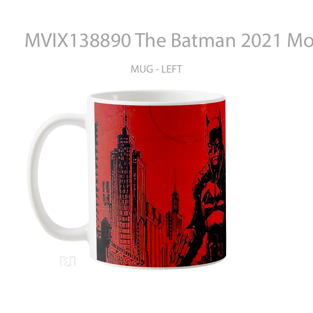 Mug The Batman 2021 Movie Gelas Superhero - All-side / Desain
