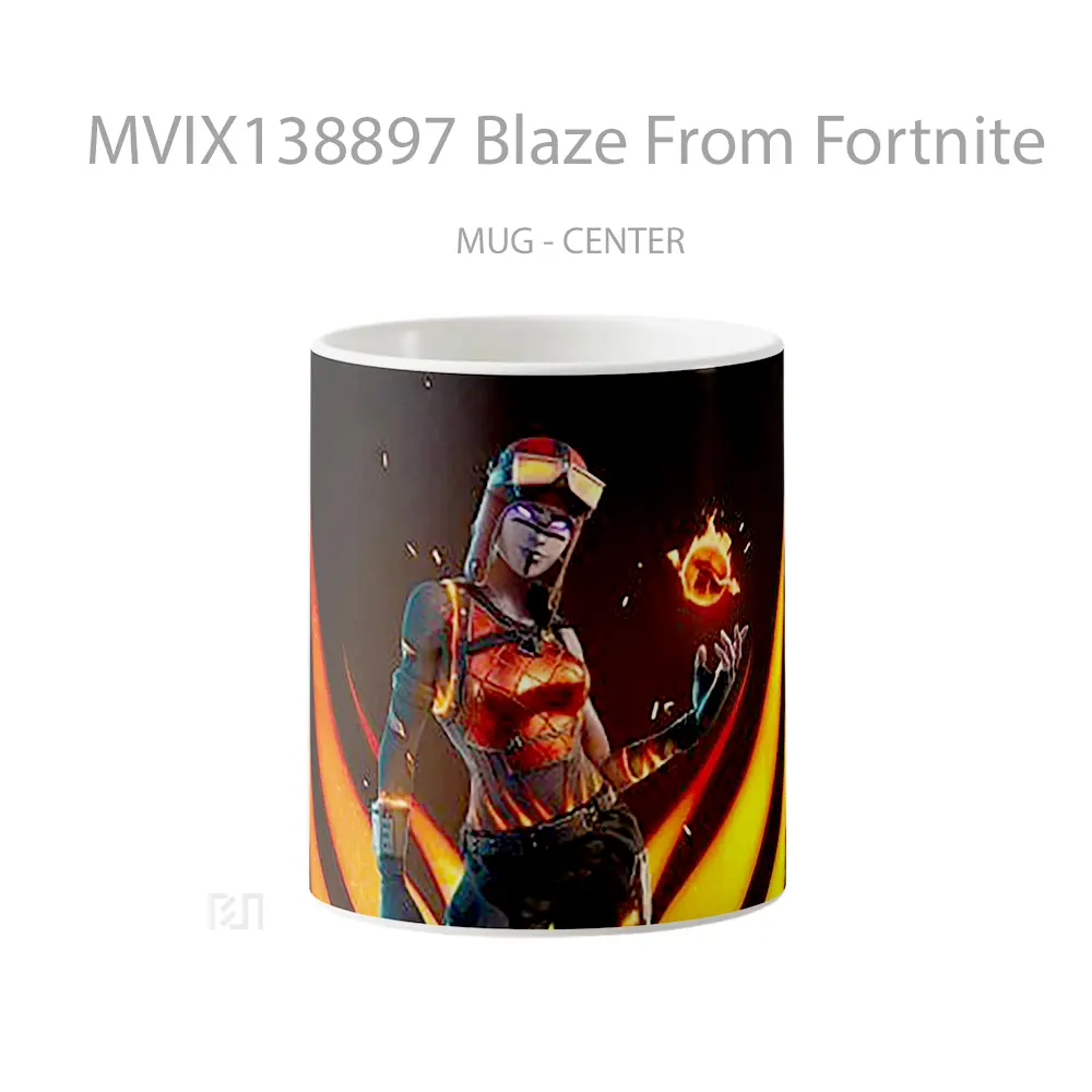 Mug Blaze From Fortnite Cangkir Gamer
