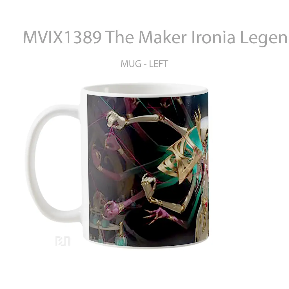 Mug The Maker Ironia Legends Of Runeterra Gelas Keramik Unik - All-side / Desain