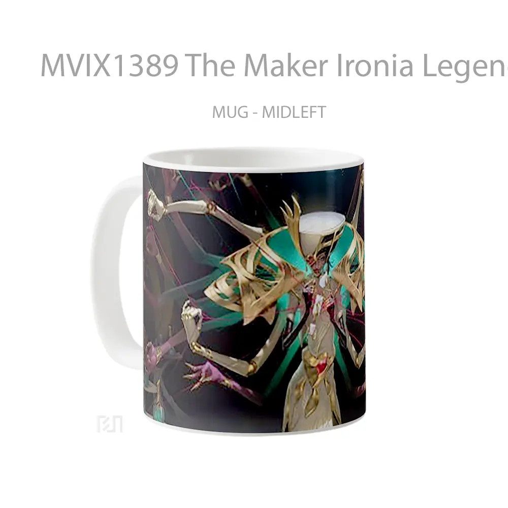 Mug The Maker Ironia Legends Of Runeterra Gelas Keramik Unik - All-side / Desain