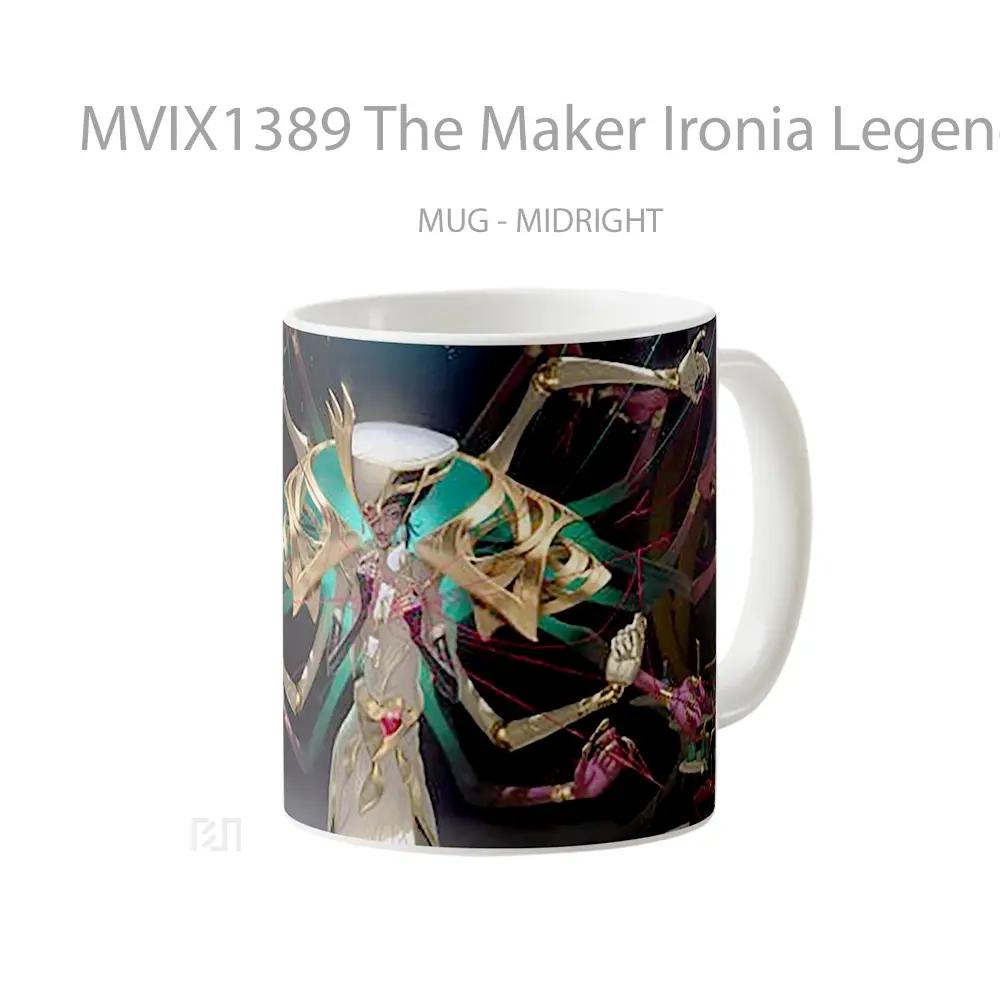 Mug The Maker Ironia Legends Of Runeterra Gelas Keramik Unik - All-side / Desain