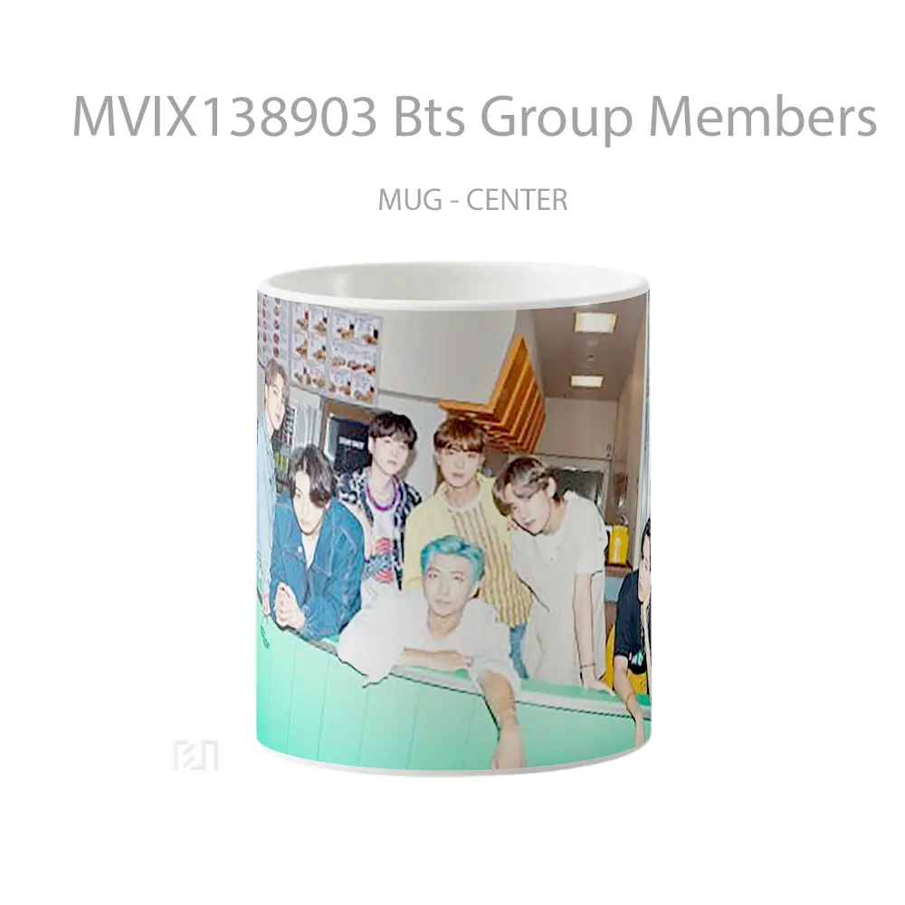 Mug Bts Group Members Gelas Keramik Unik