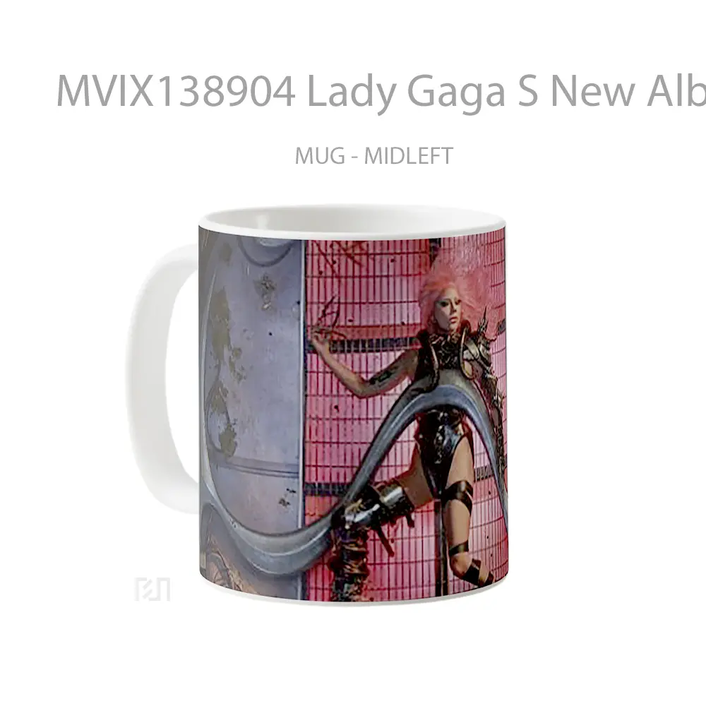 Mug Lady Gaga S New Album Gelas Selebriti - All-side / Desain