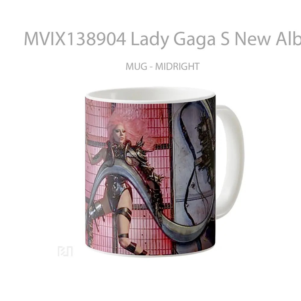 Mug Lady Gaga S New Album Gelas Selebriti - All-side / Desain