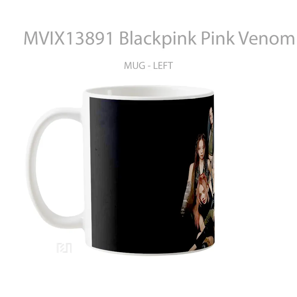 Mug Blackpink Pink Venom Gelas Superhero - All-side / Desain
