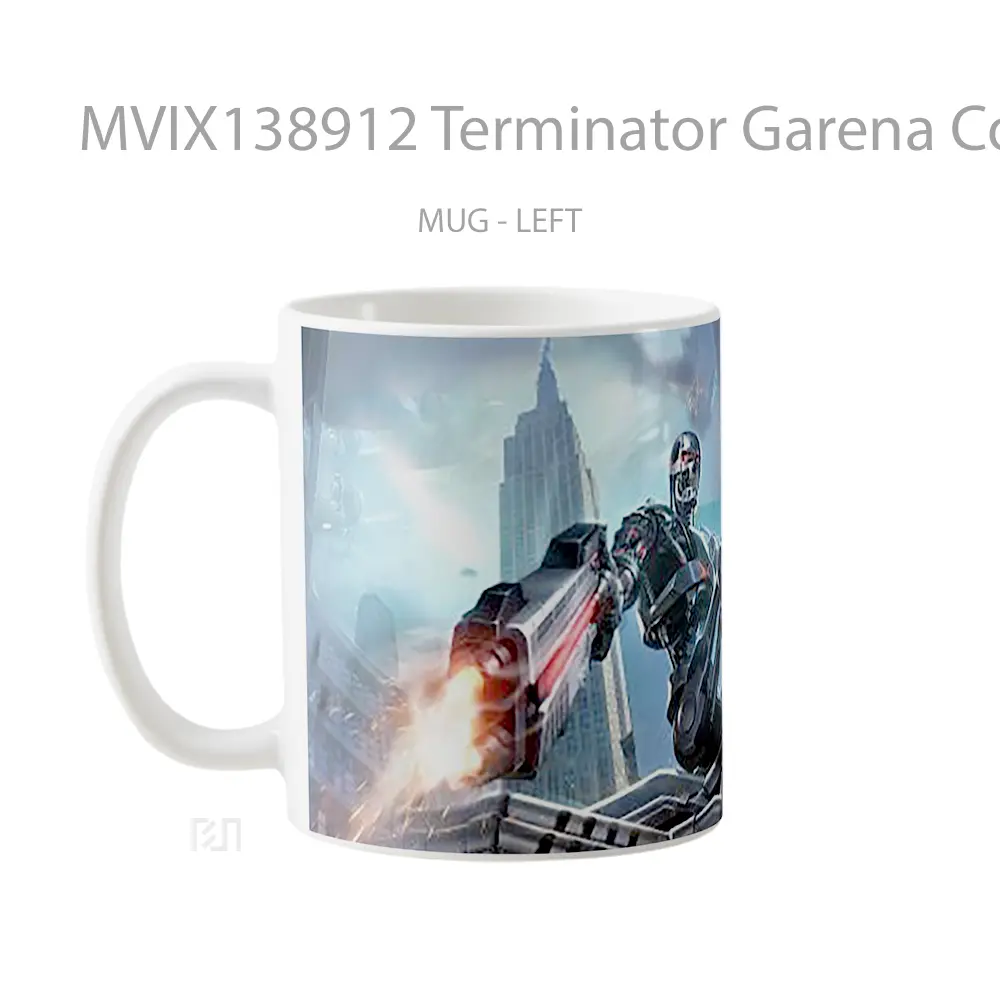 Mug Terminator Garena Contra Returns Gelas Film - All-side / Desain