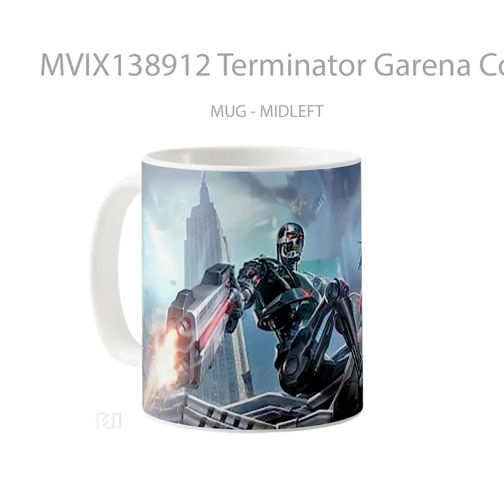 Mug Terminator Garena Contra Returns Gelas Film - All-side / Desain