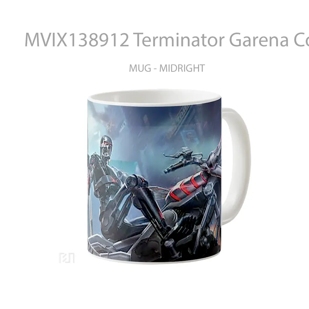 Mug Terminator Garena Contra Returns Gelas Film - All-side / Desain