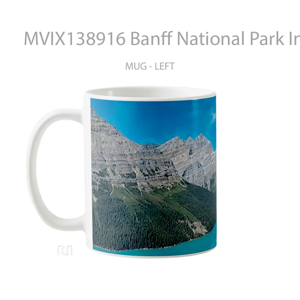 Mug Banff National Park In Canada Gelas Keramik Unik - All-side / Desain