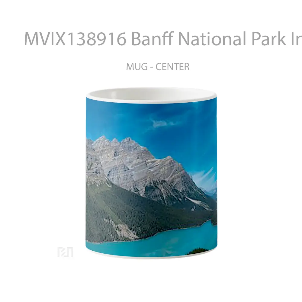 Mug Banff National Park In Canada Gelas Keramik Unik