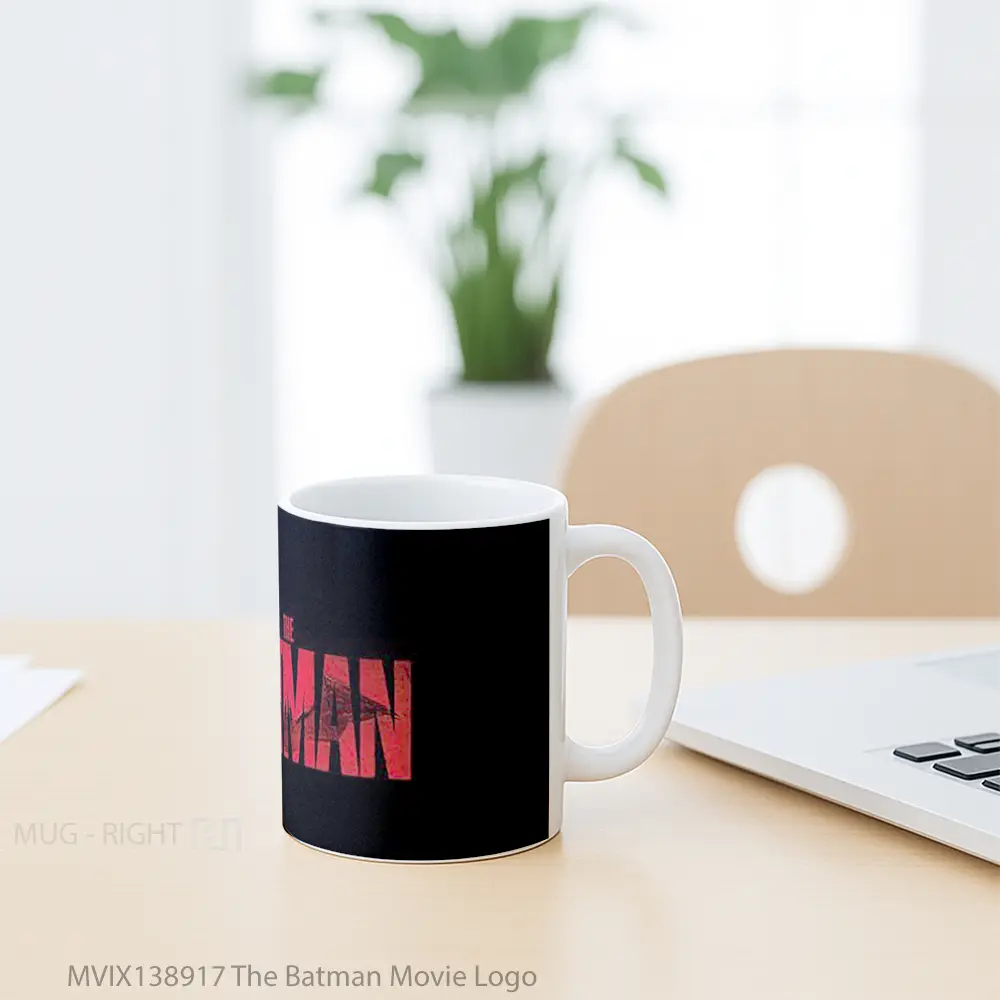 Mug The Batman Movie Logo Gelas Superhero - All-side / Desain