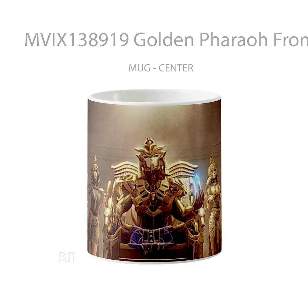 Mug Golden Pharaoh From Pubg Cangkir Gamer
