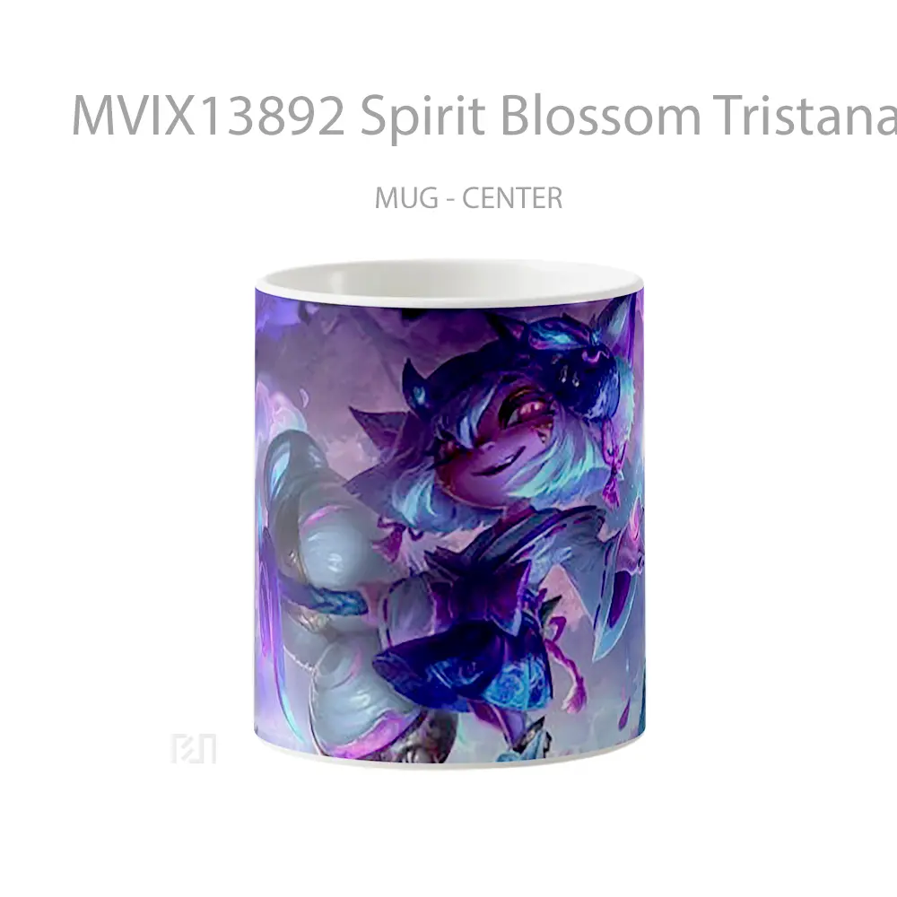 Mug Spirit Blossom Tristana Skin League Of Legends Cangkir Gamer