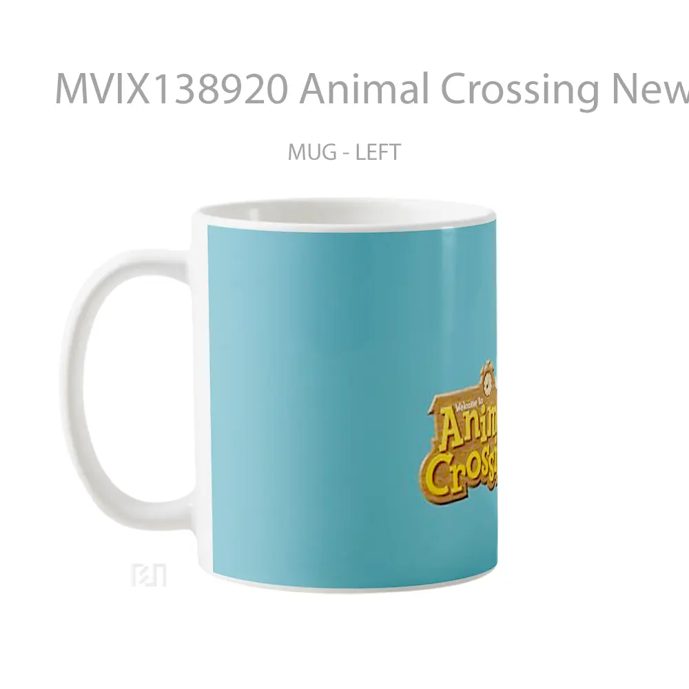 Mug Animal Crossing New Horizons V1 Gelas Hewan Lucu - All-side / Desain