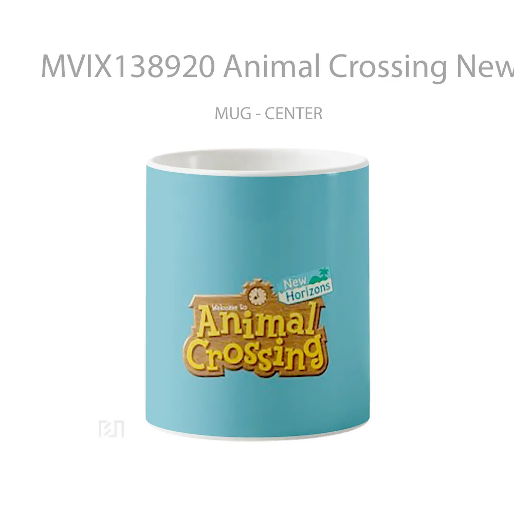 Mug Animal Crossing New Horizons V1 Gelas Hewan Lucu