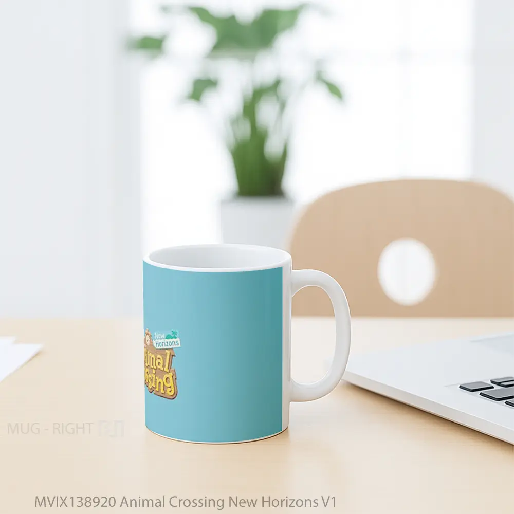 Mug Animal Crossing New Horizons V1 Gelas Hewan Lucu - All-side / Desain