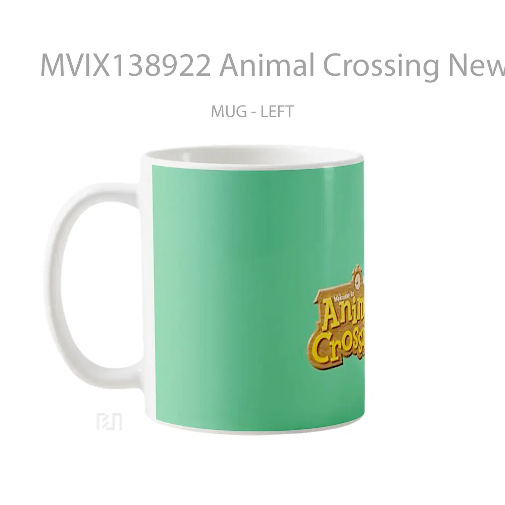 Mug Animal Crossing New Horizons V2 Gelas Hewan Lucu - All-side / Desain