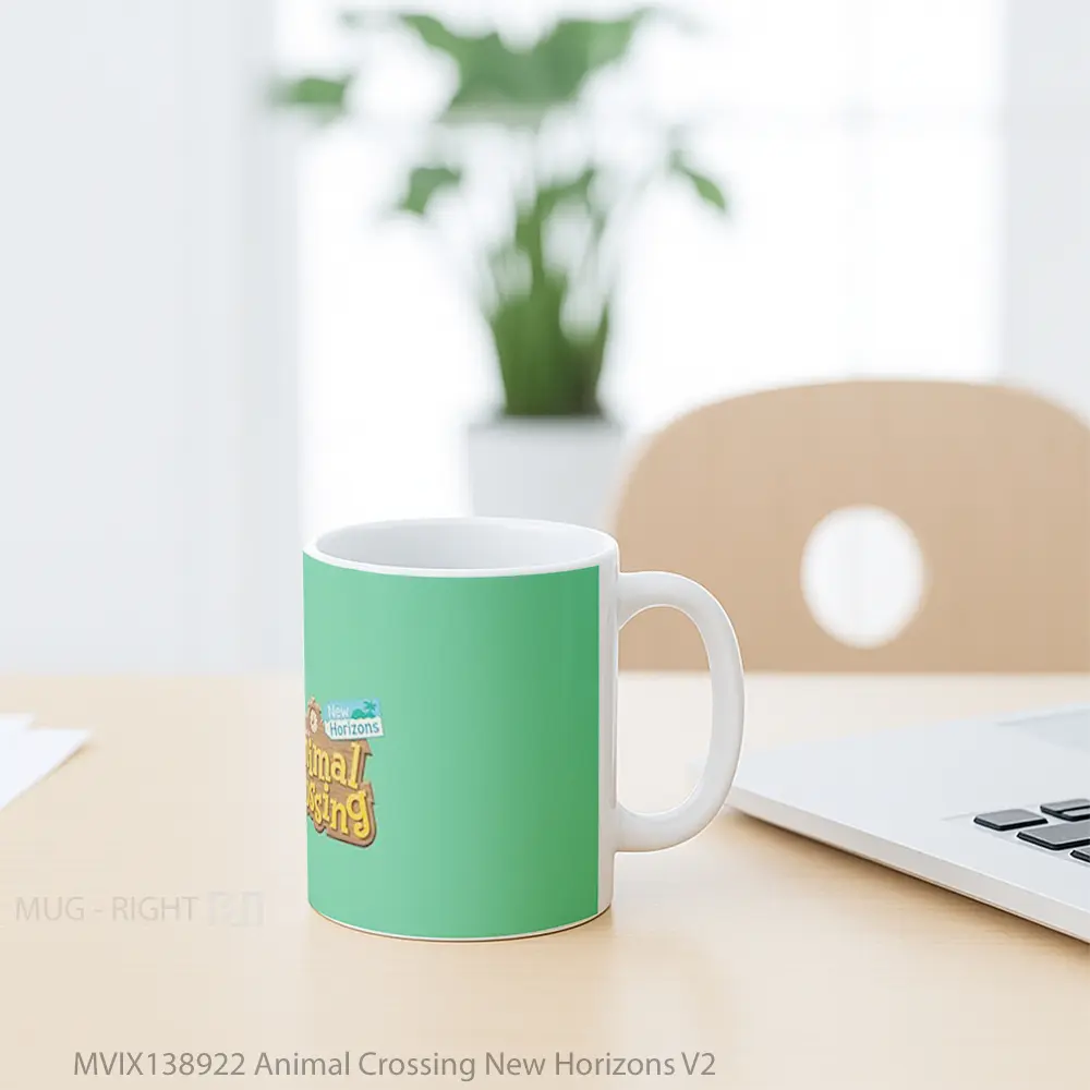 Mug Animal Crossing New Horizons V2 Gelas Hewan Lucu - All-side / Desain