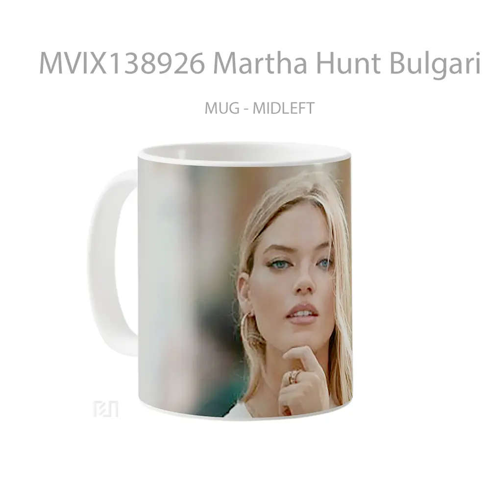 Mug Martha Hunt Bulgari 2020 Gelas Keramik Unik - All-side / Desain