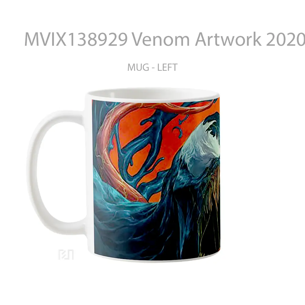 Mug Venom Artwork 2020 Gelas Superhero - All-side / Desain