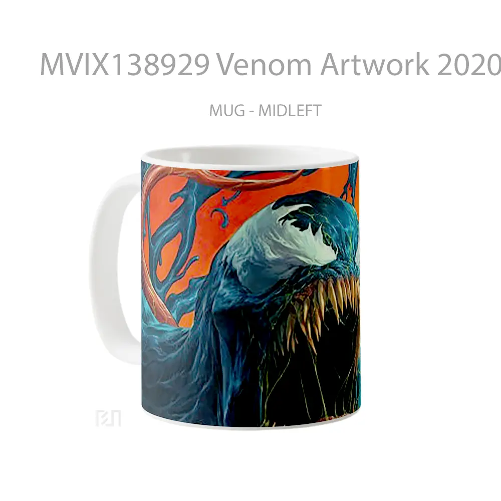 Mug Venom Artwork 2020 Gelas Superhero - All-side / Desain