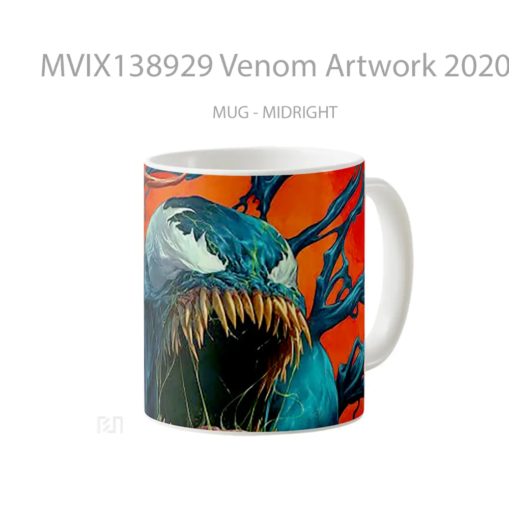 Mug Venom Artwork 2020 Gelas Superhero - All-side / Desain