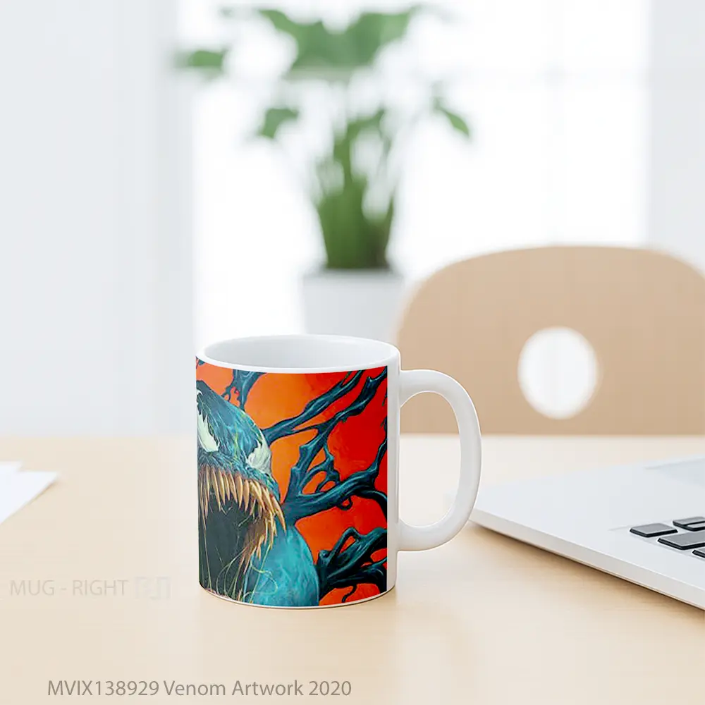 Mug Venom Artwork 2020 Gelas Superhero - All-side / Desain
